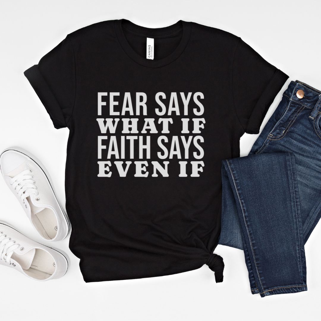 Faith says even if tee