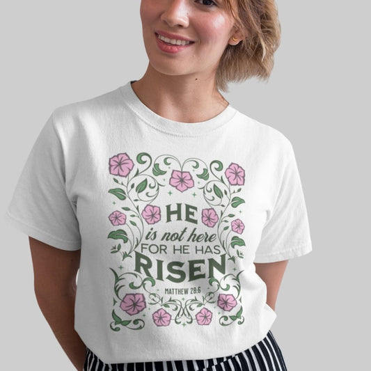 He Has Risen Tee