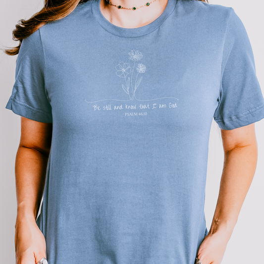 Be Still and Know Wildflower Tee