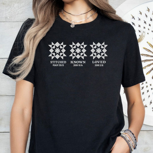 Stitched, Known, Loved Quilt Tee