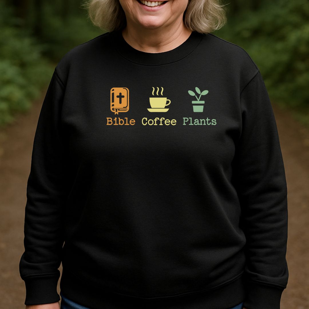 Bible Coffee Plants Sweatshirt