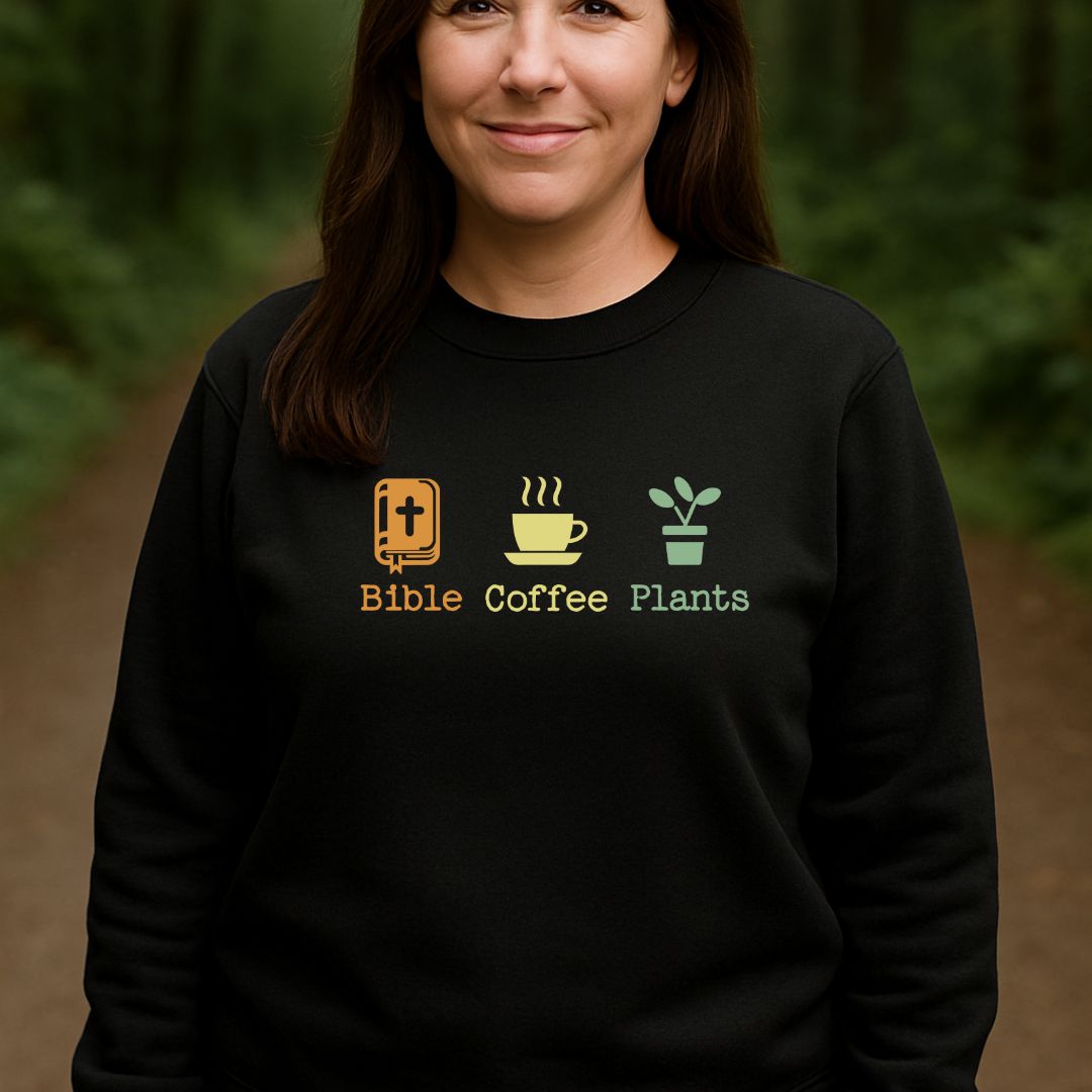 Bible Coffee Plants Sweatshirt