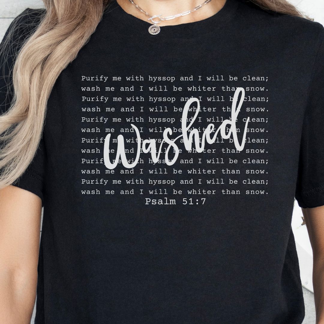 Washed Psalm 51 Tee