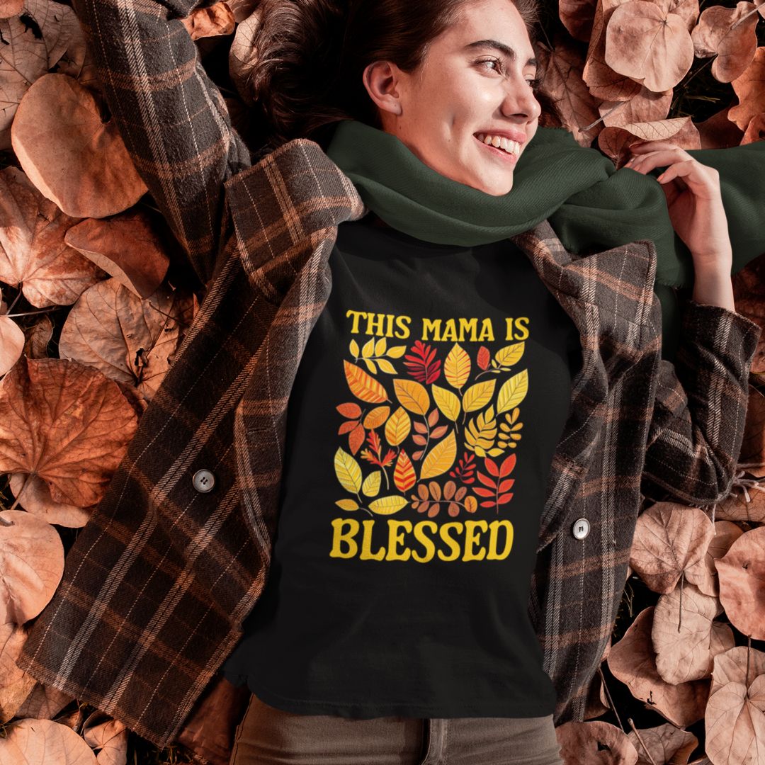 This Mama Is Blessed Fall Tee