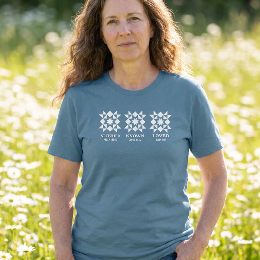 Stitched, Known, Loved Quilt Tee
