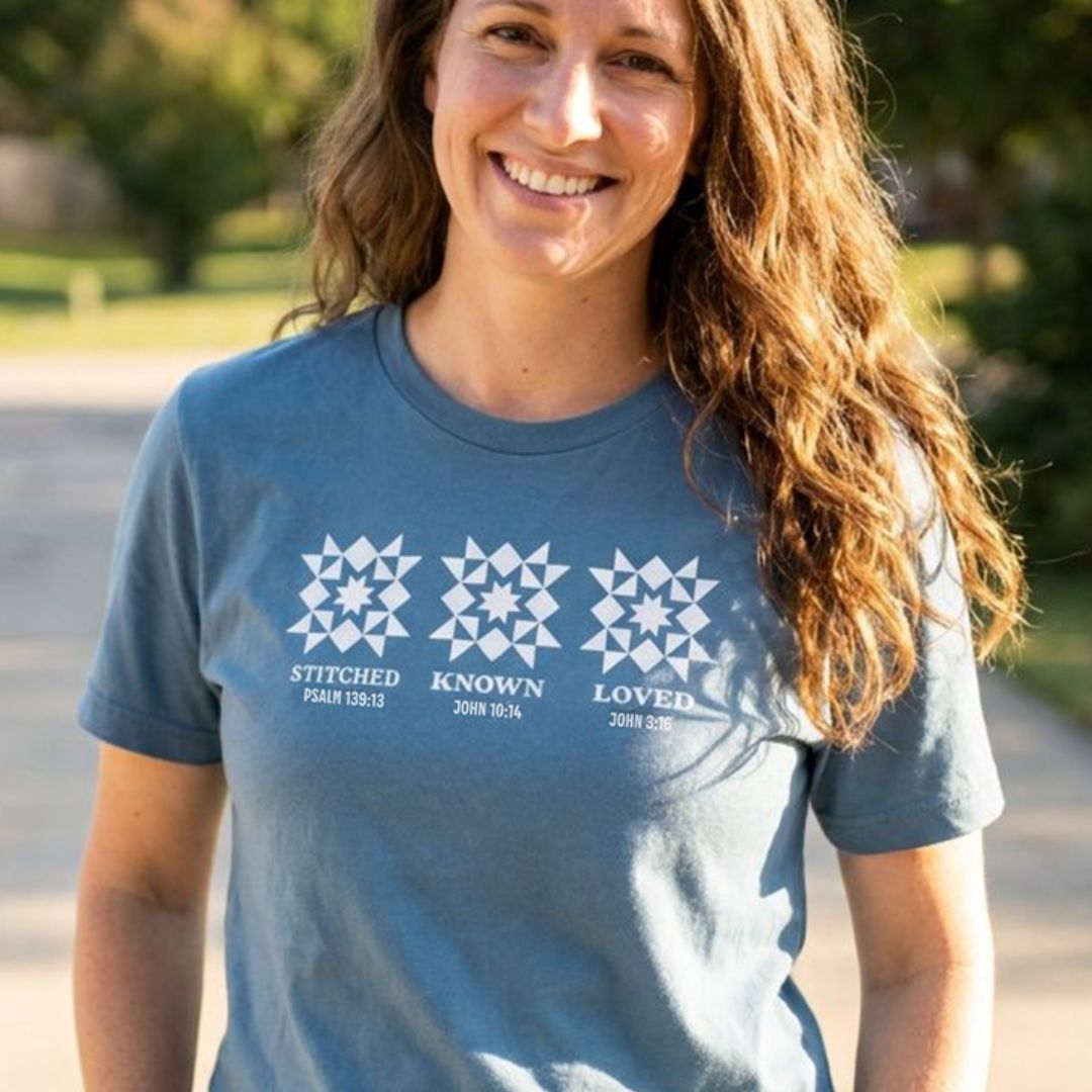 Stitched, Known, Loved Quilt Tee