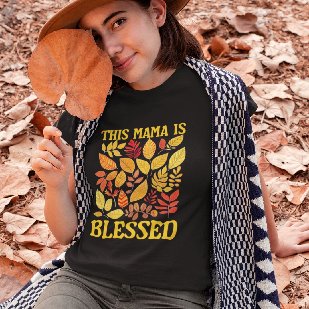 This Mama Is Blessed Fall Tee