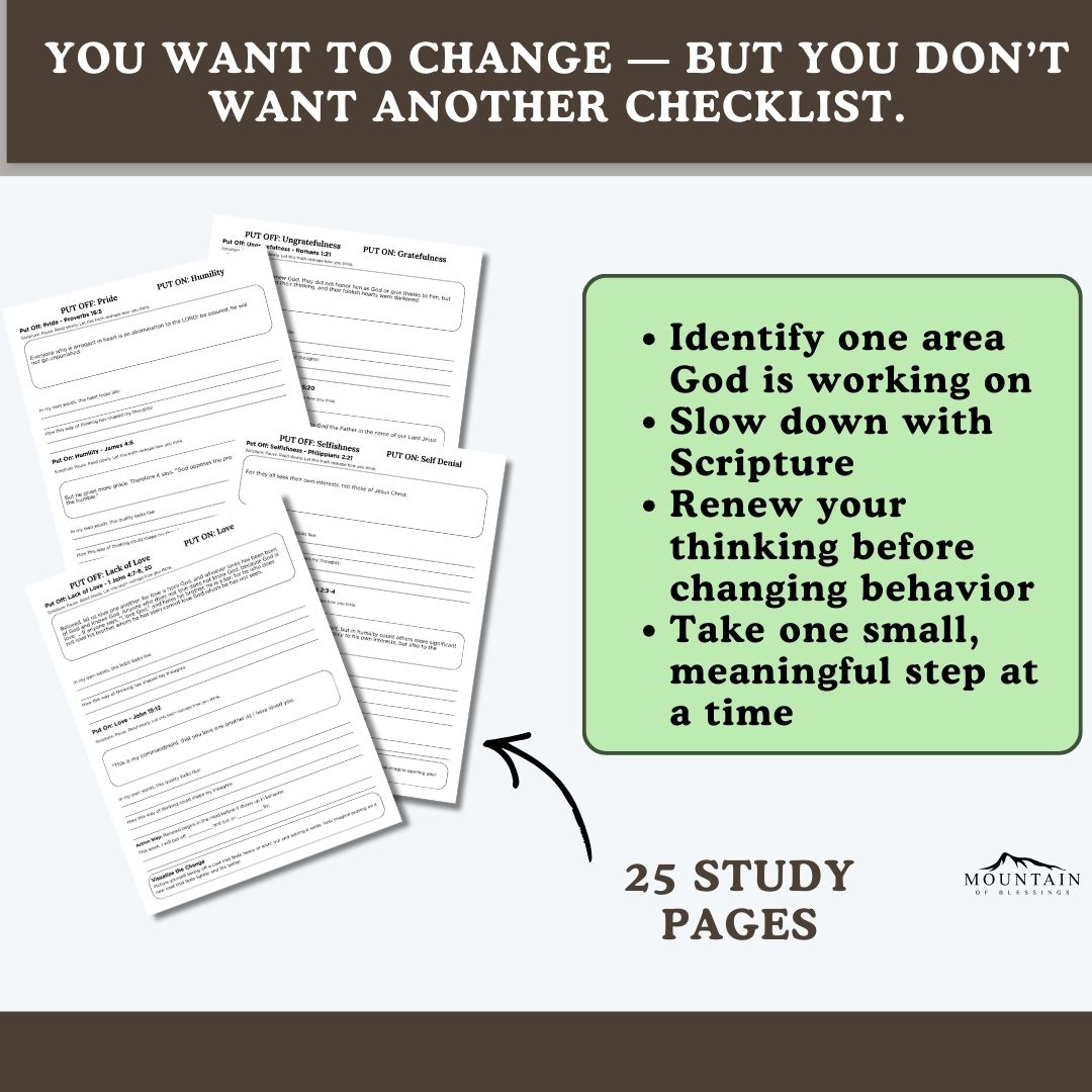 Made New Bible Study Printable