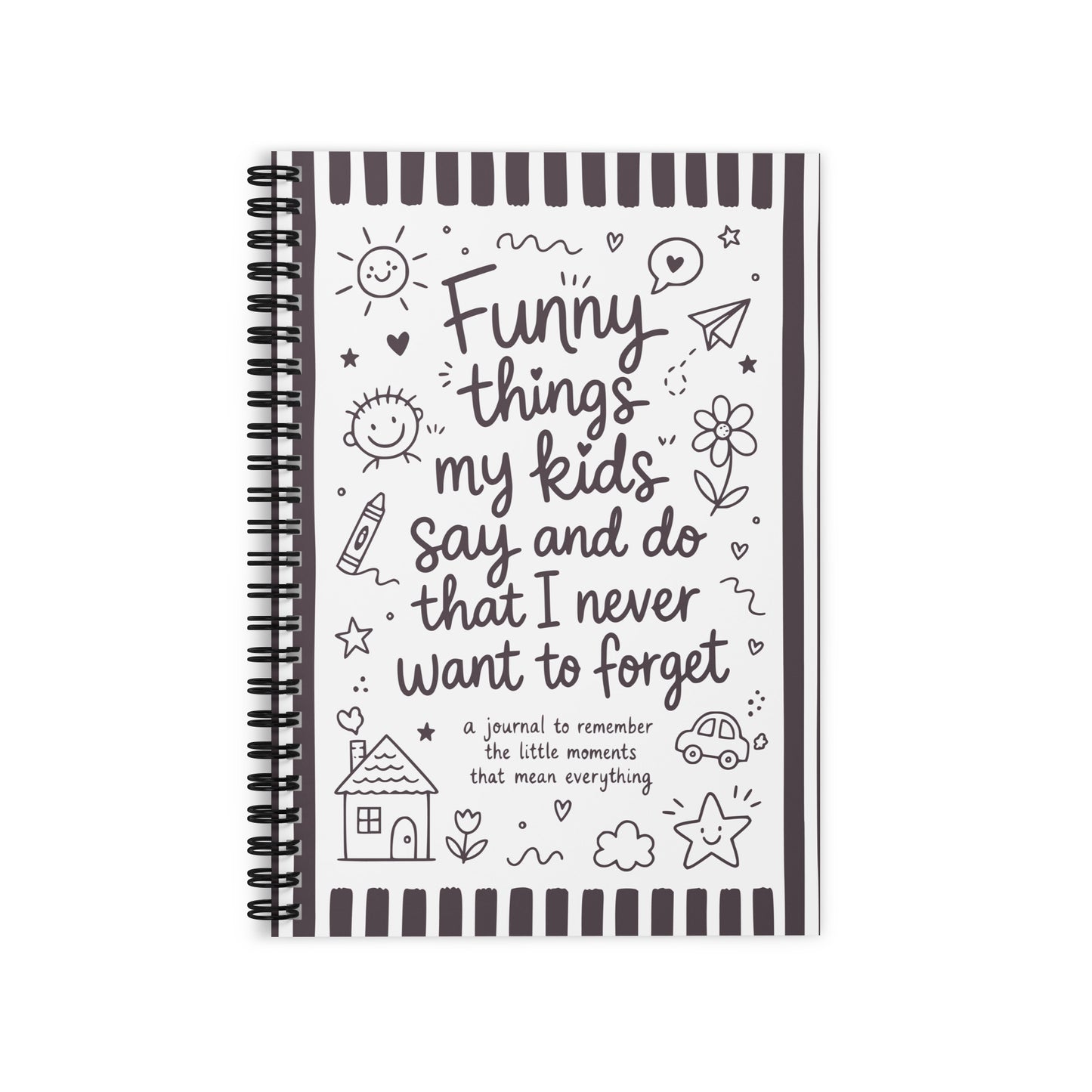 Journal for Moms - Funny things kids say and do