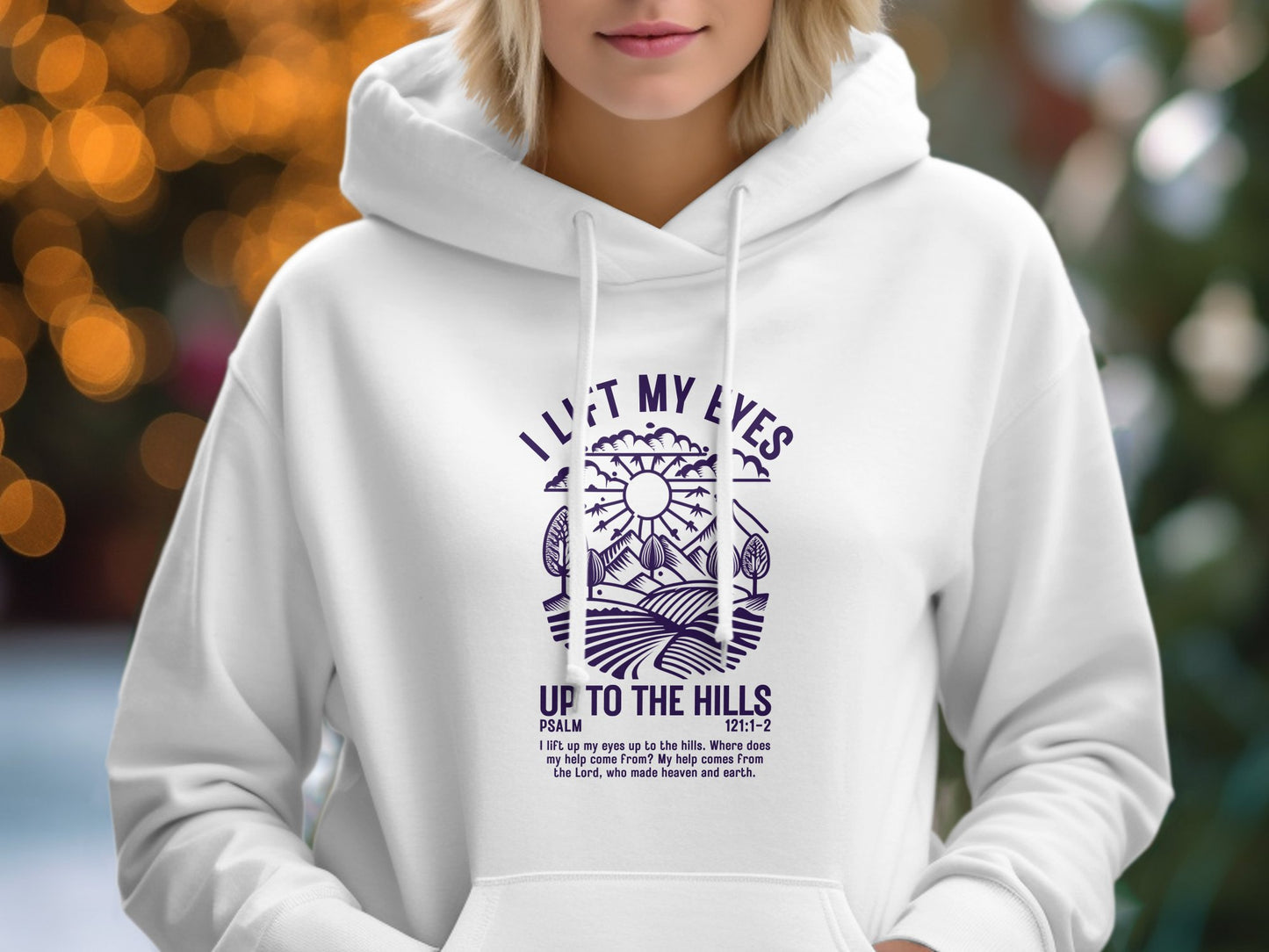 I Lift My Eyes: Hoodie