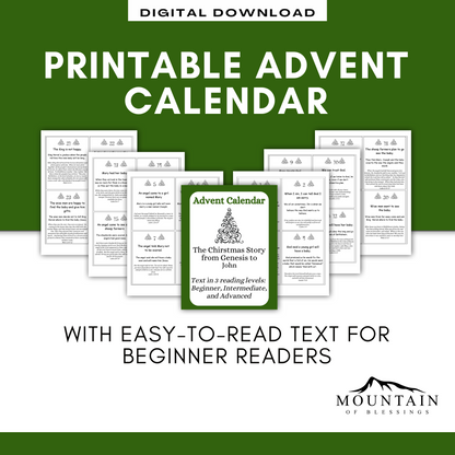 Printable Advent Calendar