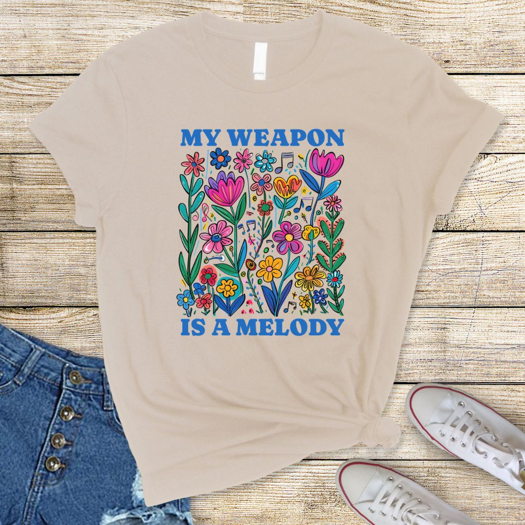 My Weapon is a Melody Tee