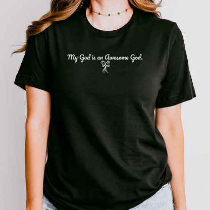 Awesome God Bow Tee