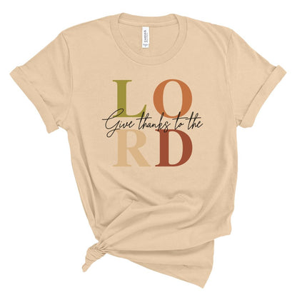 Give Thanks to the LORD Tee