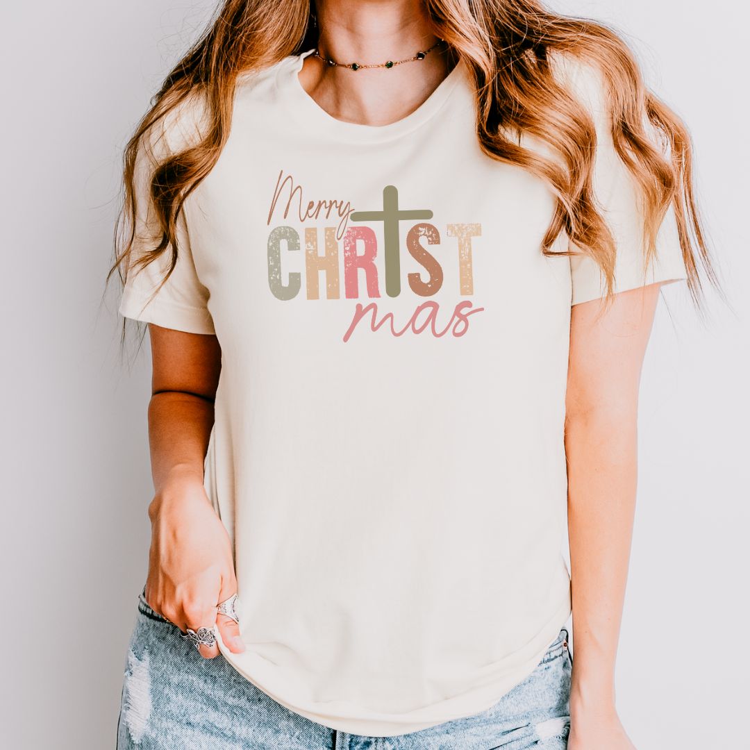 Merry CHRISTmas Tee