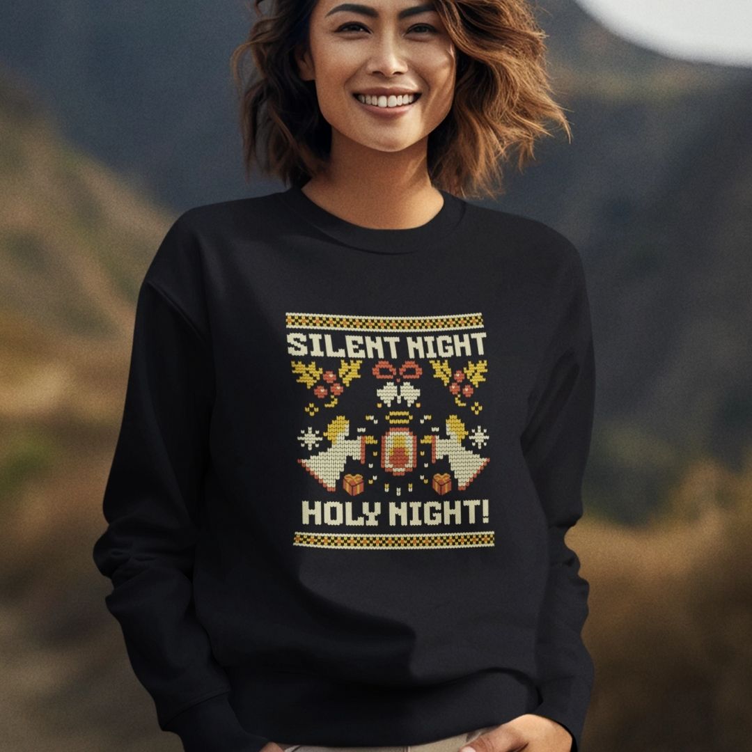 Silent Night, Holy Night Sweatshirt