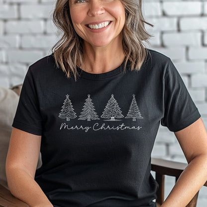 Merry Christmas Tree Tee