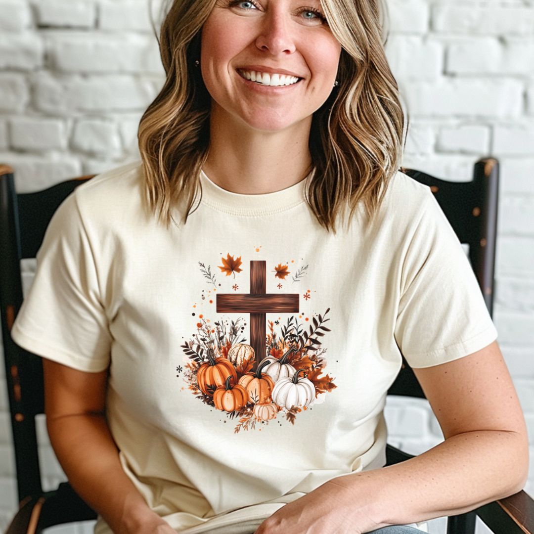 Fall Cross Tee