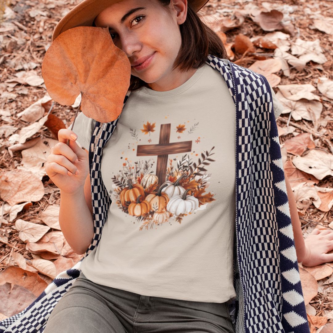 Fall Cross Tee