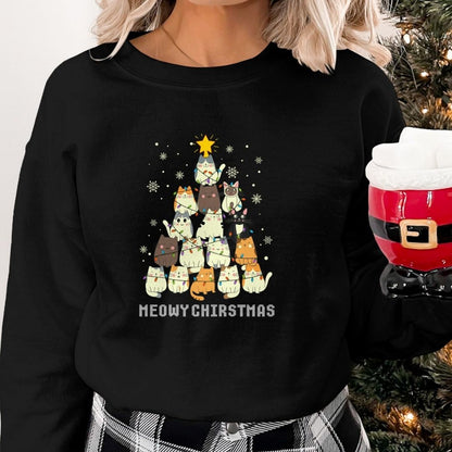 Meowy Christmas Sweatshirt