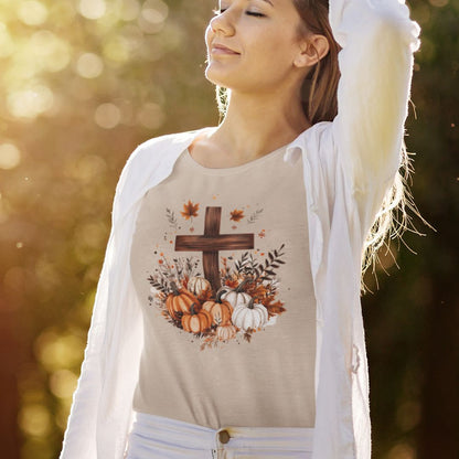 Fall Cross Tee