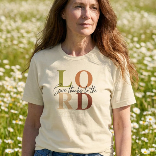 Give Thanks to the LORD Tee