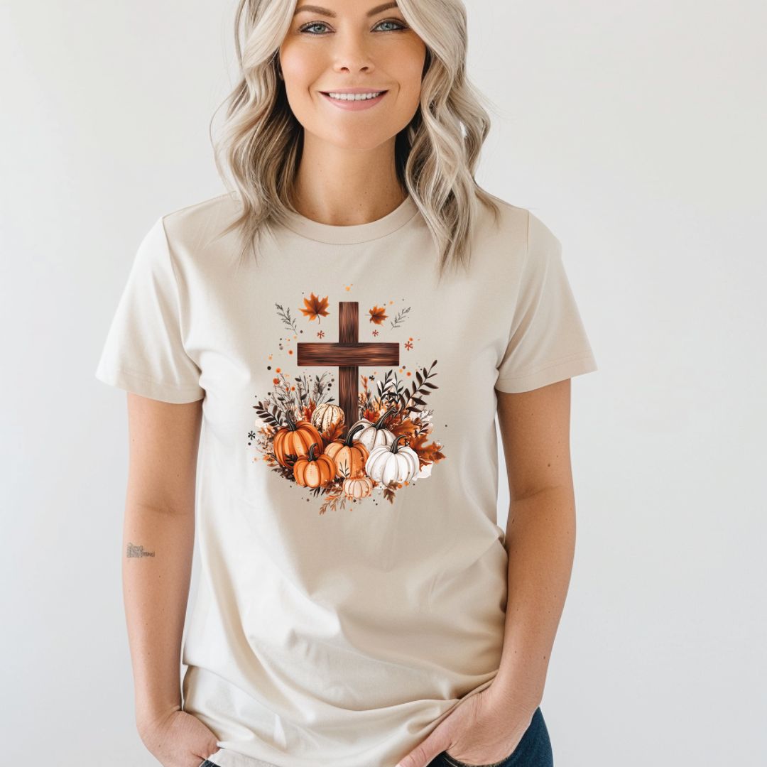 Fall Cross Tee