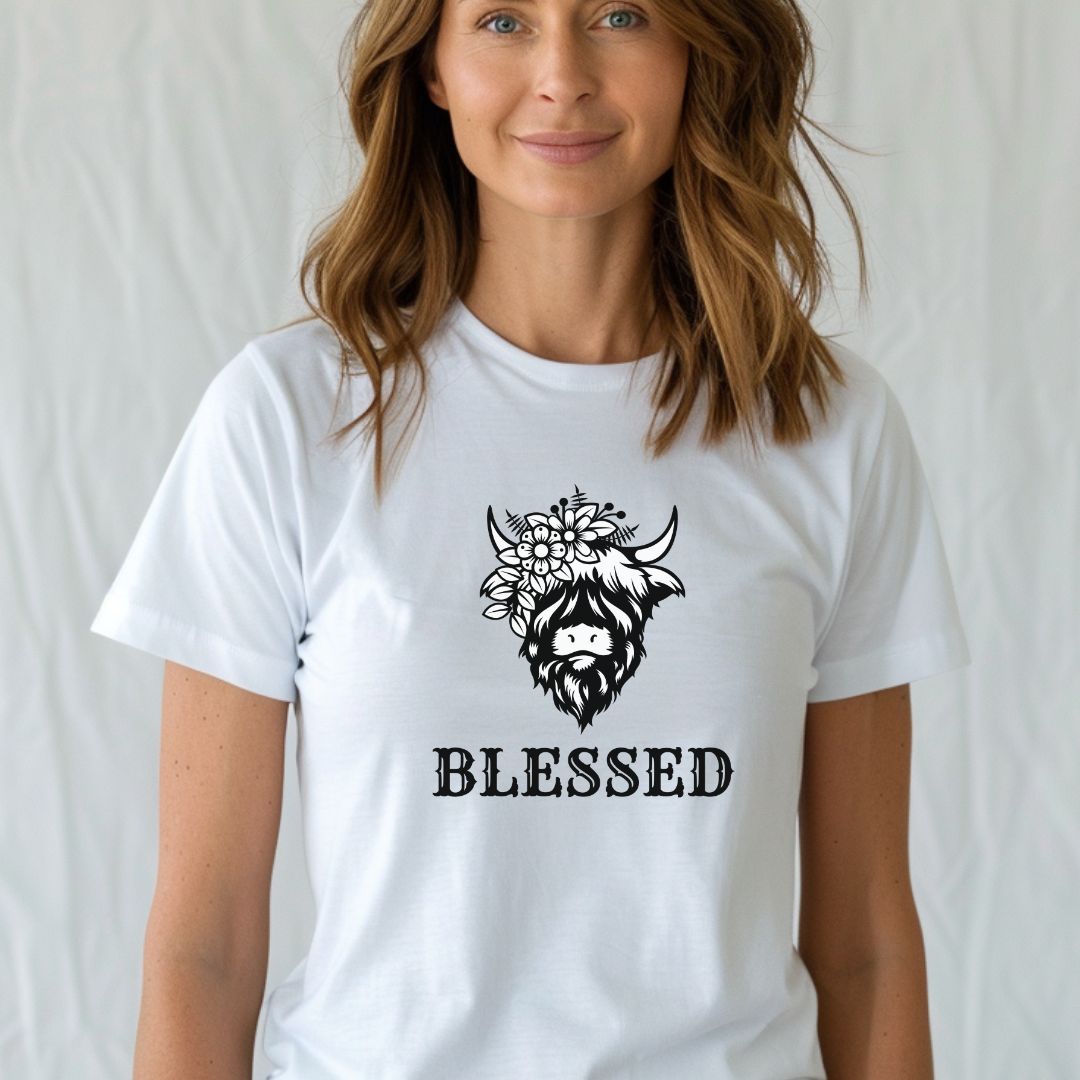 Cow Blessed Tee