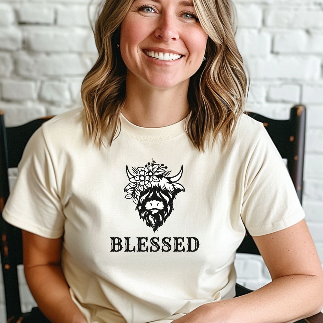 Cow Blessed Tee