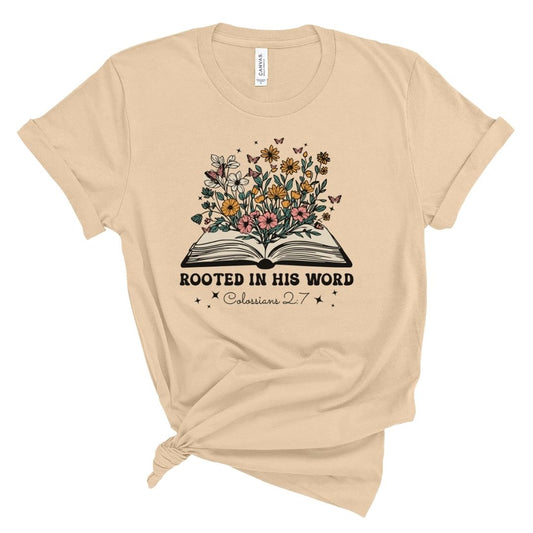 Rooted in his Word Tee
