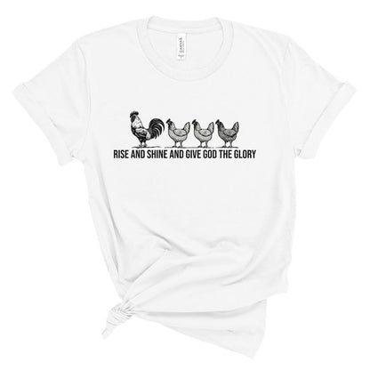 Rise and Shine Chicken Tee