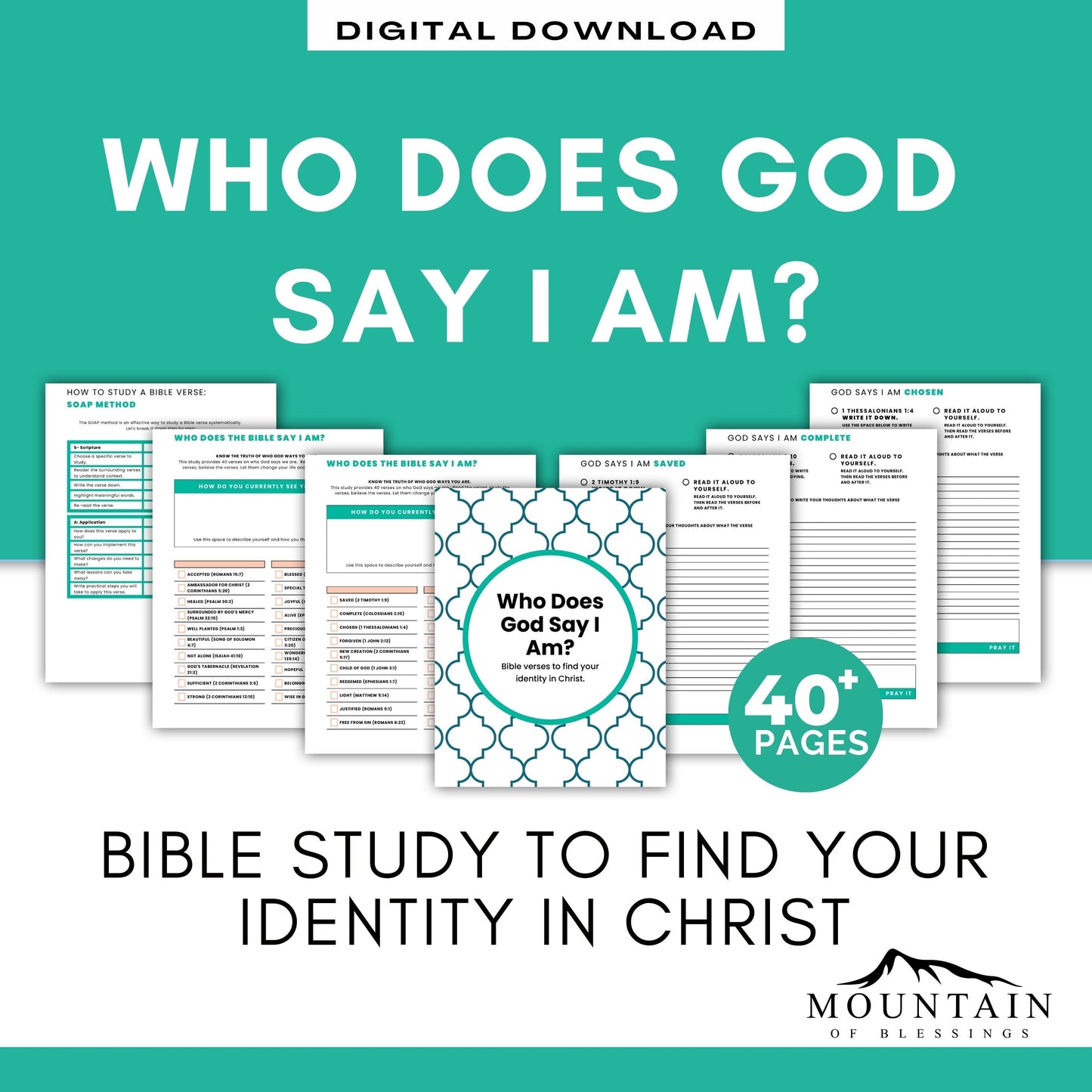 Who Does God Say I Am?