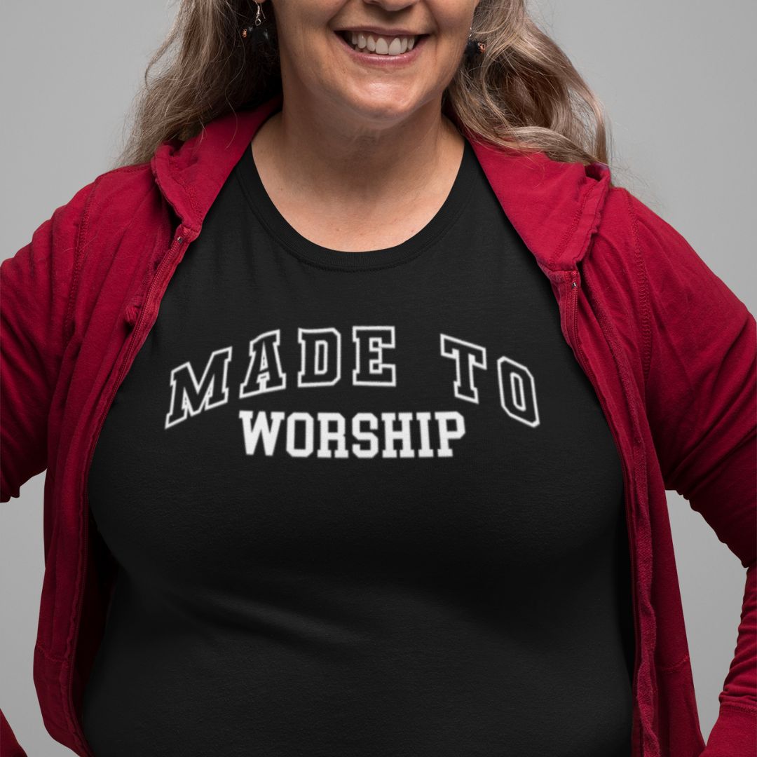 Made to Worship Varsity Tee