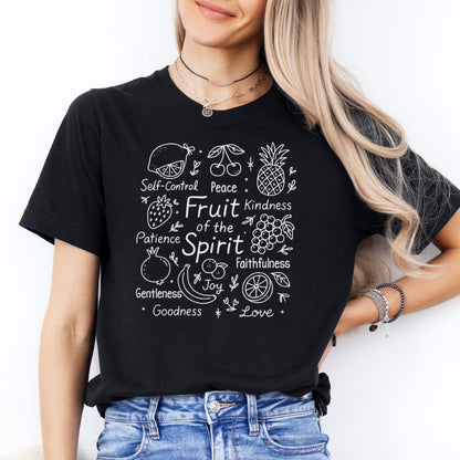 Chalkboard Sketch – Fruit of the Spirit Tee