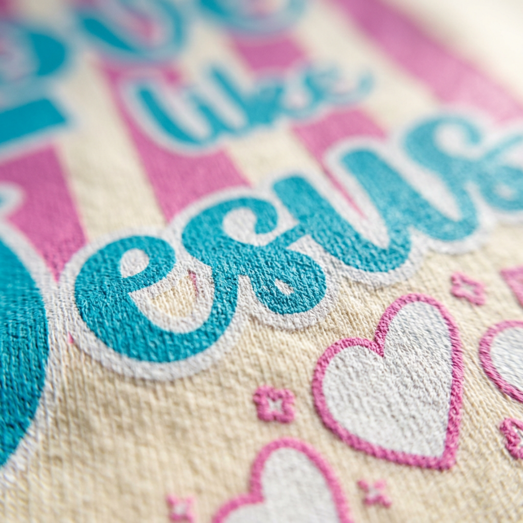 Love Like Jesus Stripe Tee