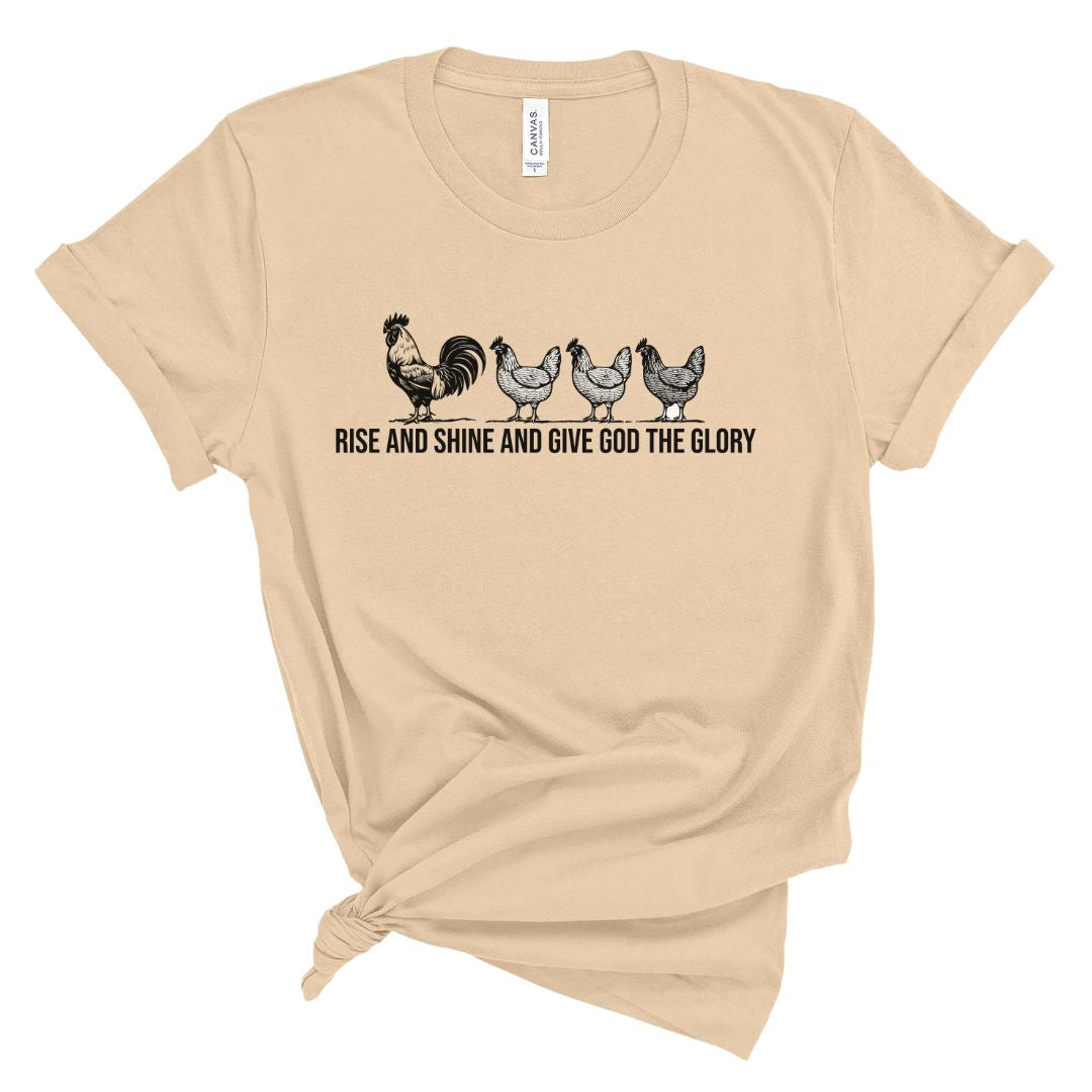 Rise and Shine Chicken Tee