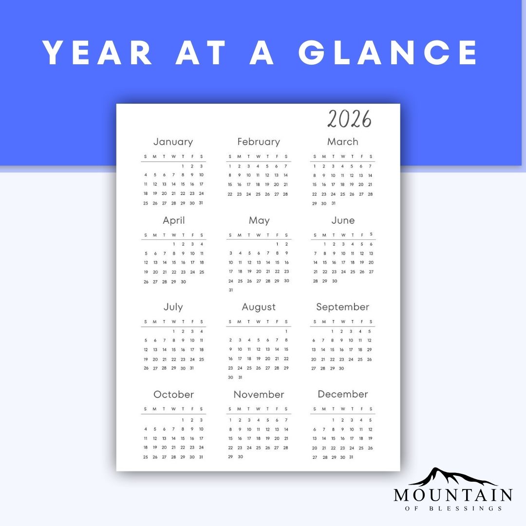2026 Planner and Calendar