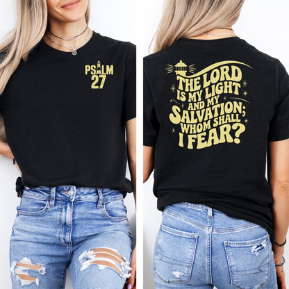 Psalm 27 Lighthouse Tee