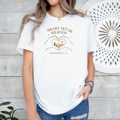 Heart Set on Heaven Tee