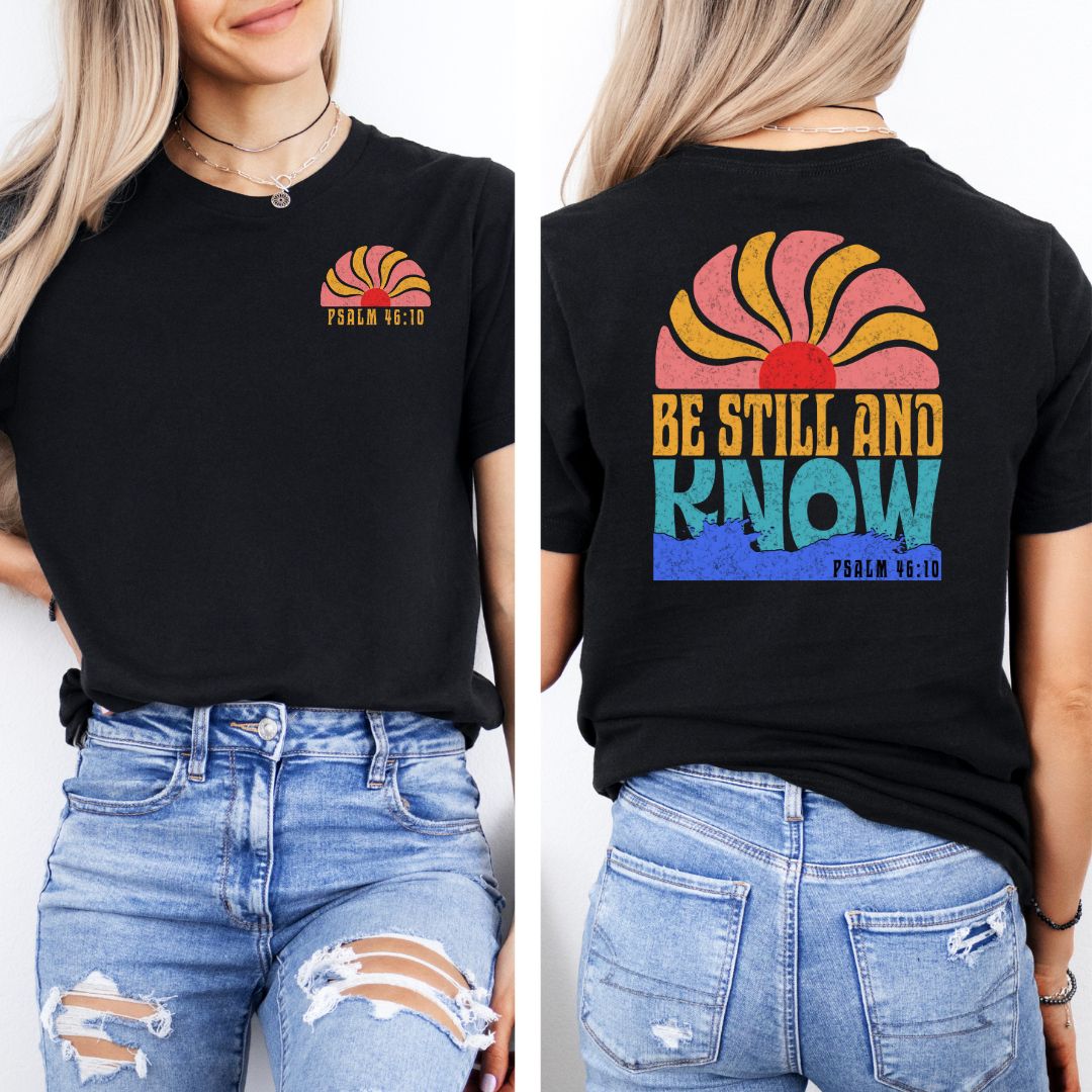 Be Still and Know Beach Tee