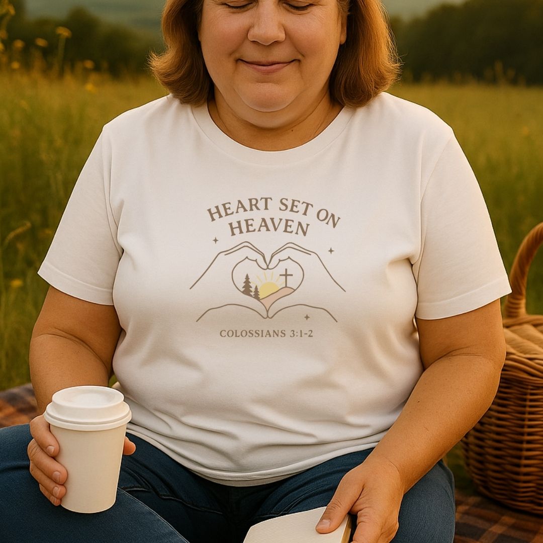 Heart Set on Heaven Tee