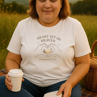 Heart Set on Heaven Tee