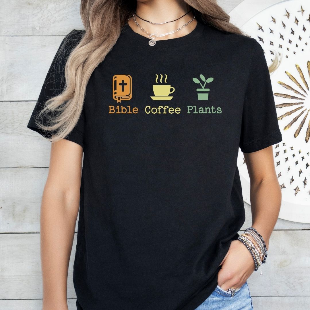 Bible Coffee Plants Tee