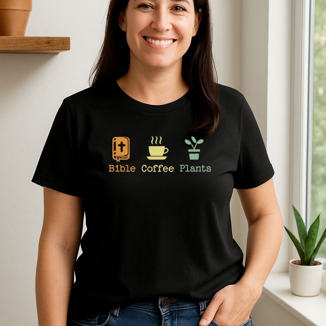 Bible Coffee Plants Tee