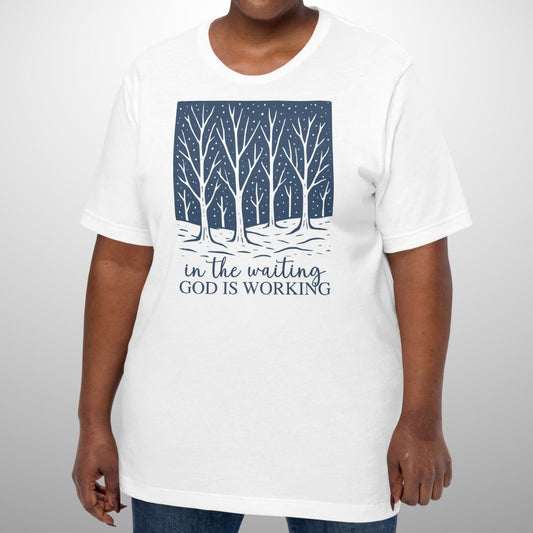 God Is Working Winter Tee