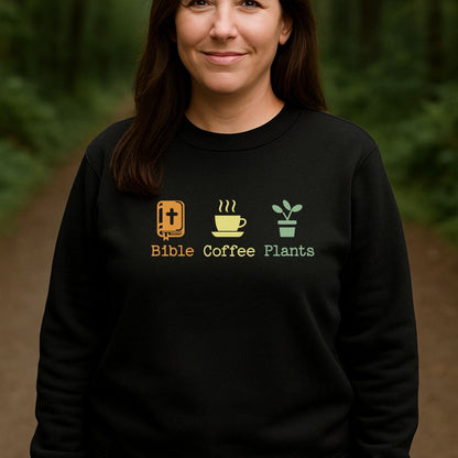 Bible Coffee Plants Sweatshirt