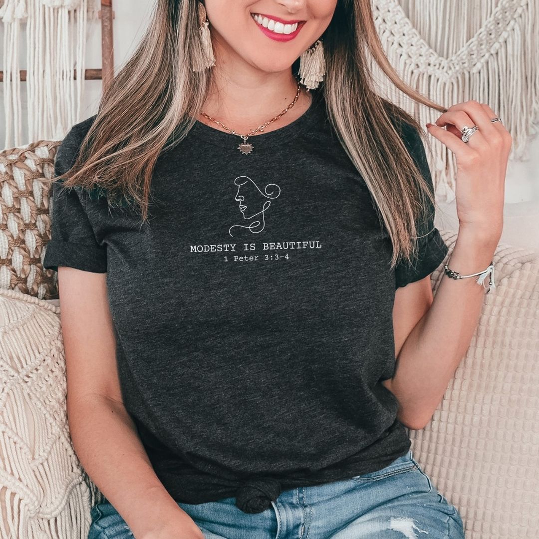 Modesty Line Art Tee
