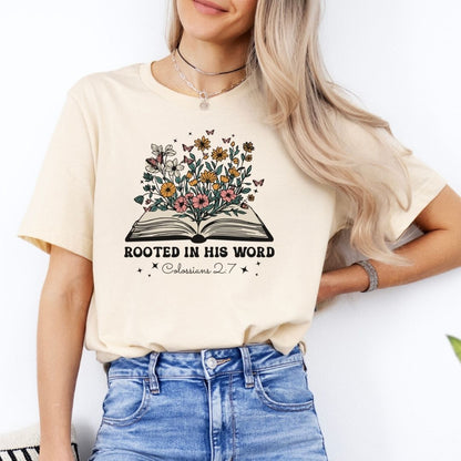 Rooted in his Word Tee