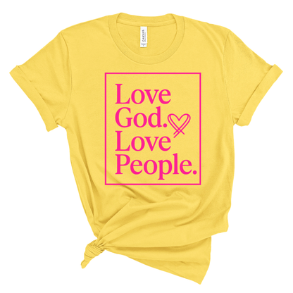 Love God Love People Tee