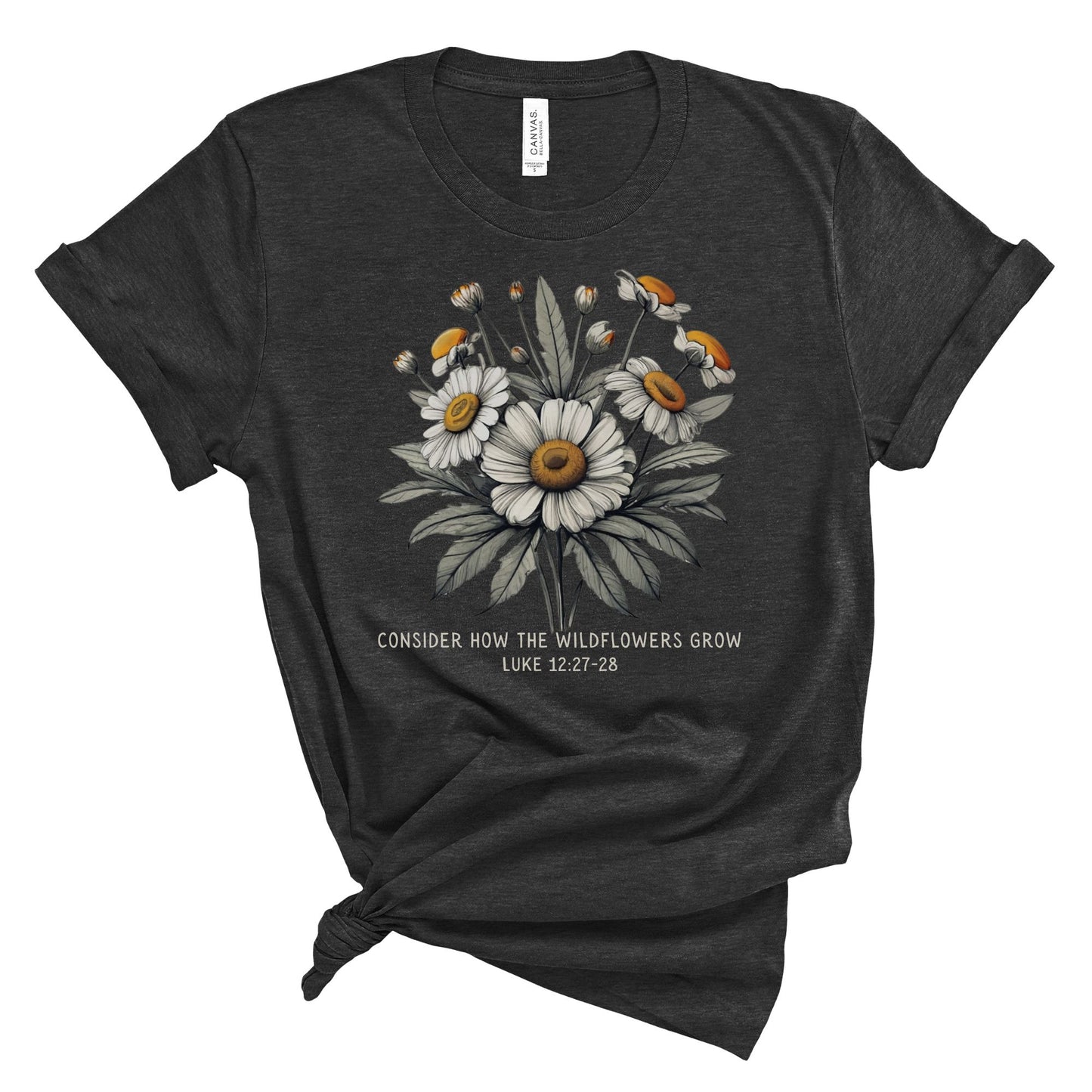 Consider how the wildflowers grow tee